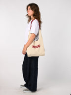 Kógu bag - beige/bordeaux