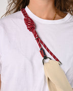 Strap - red/cream
