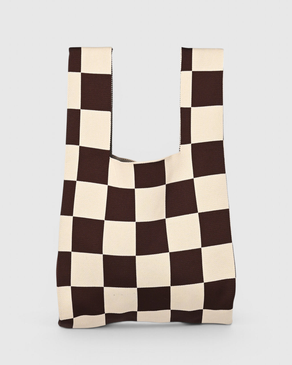 Block bag - brown/creme
