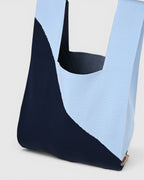Stripe bag - pastel/navy