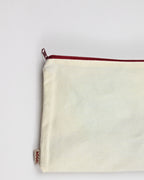 Block bag - green/creme