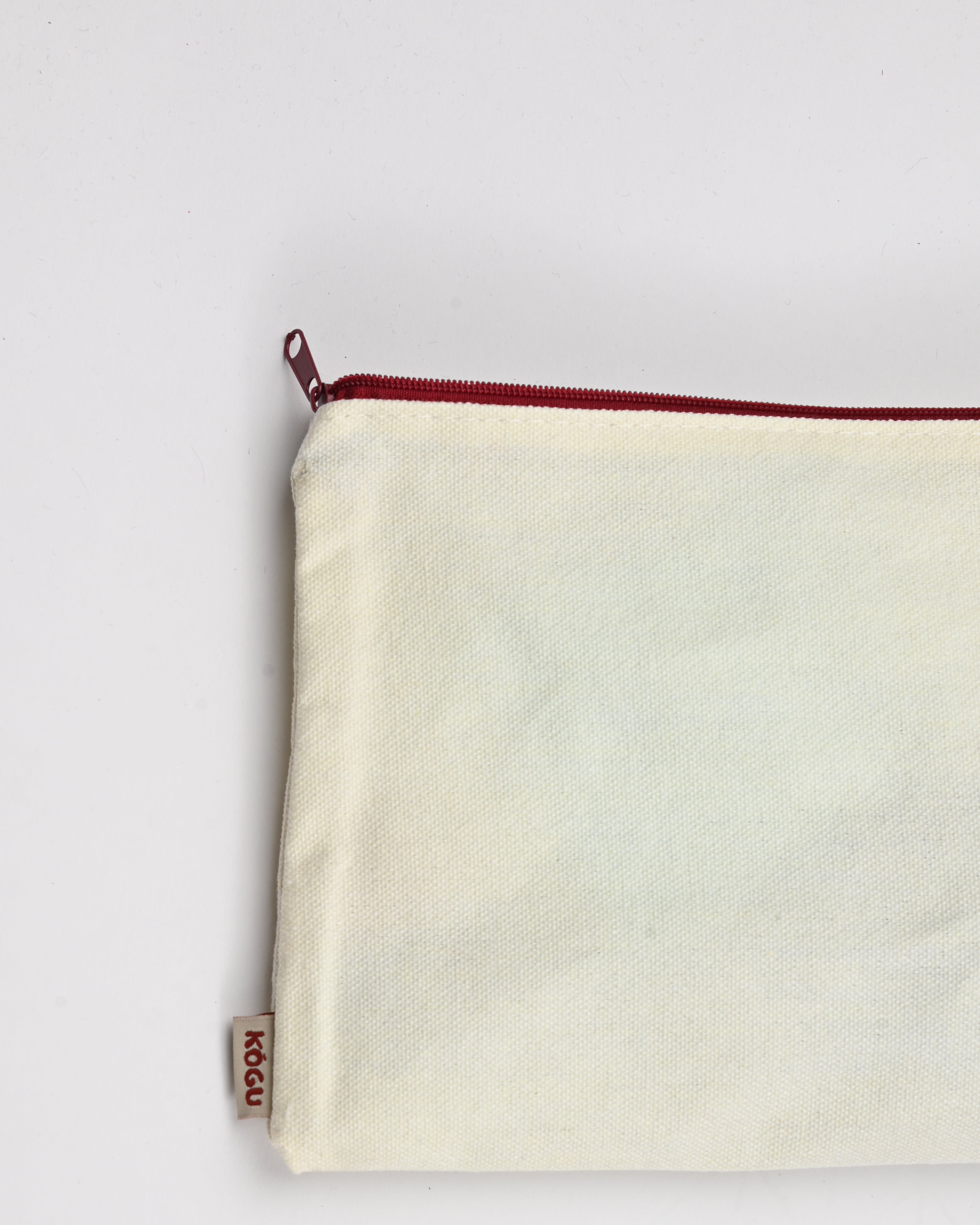 Block bag - green/creme